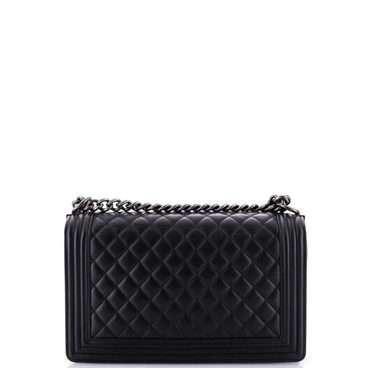 Boy Flap Bag Quilted Lambskin New Medium - Deep Luxury