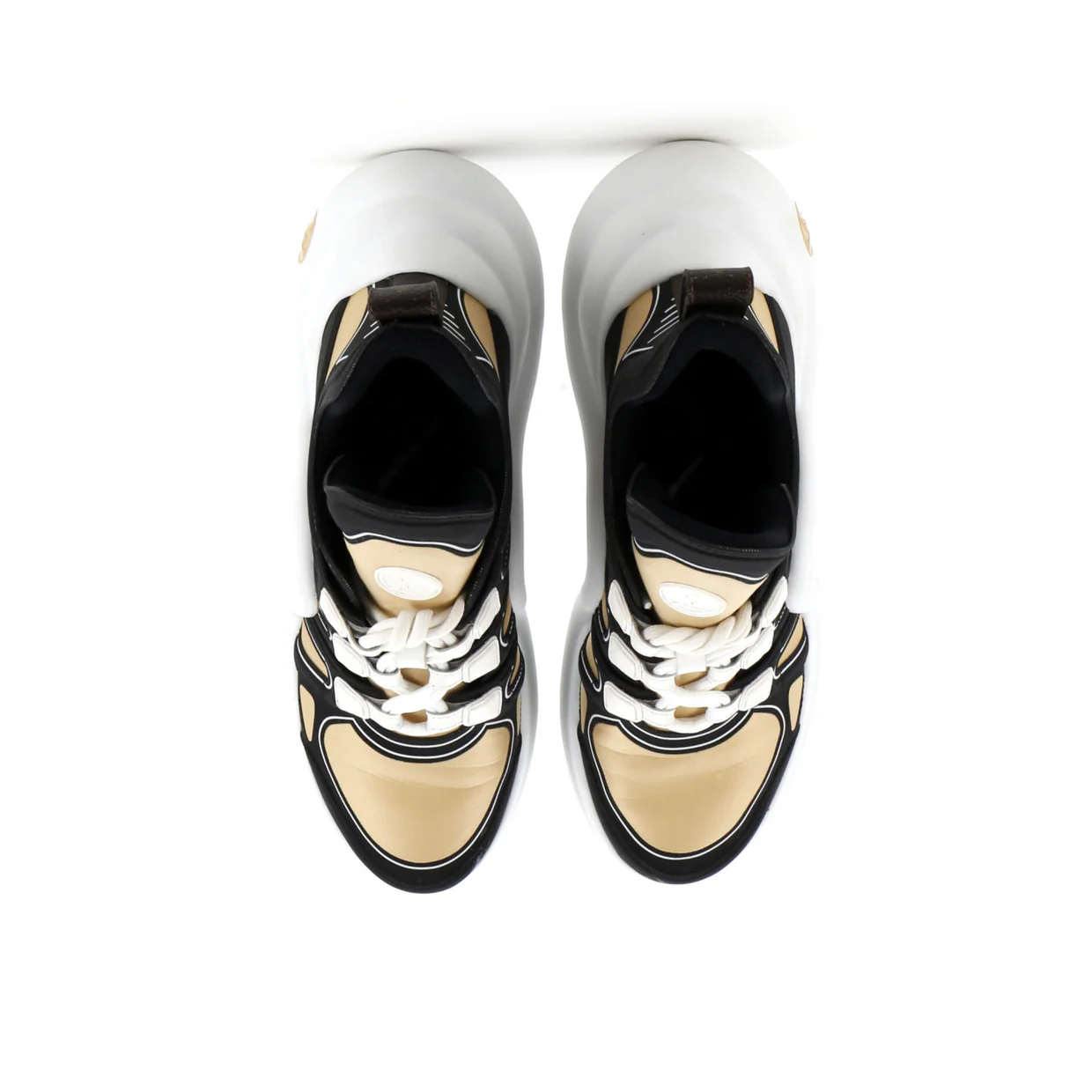 Women's LV Archlight Sneakers Monogram Technical Nylon with Leather - Deep Luxury