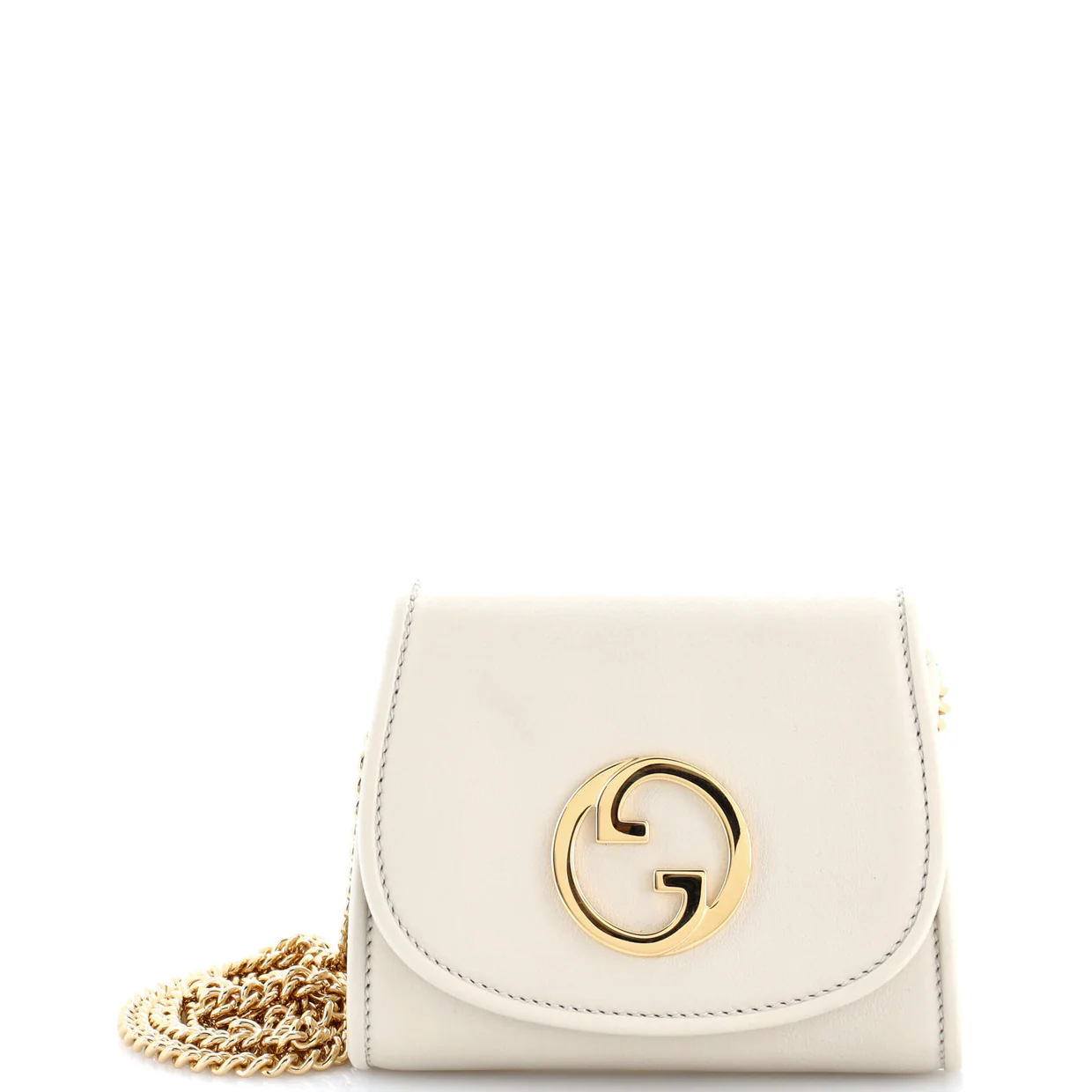 Blondie NM Wallet on Chain Leather Medium - Deep Luxury