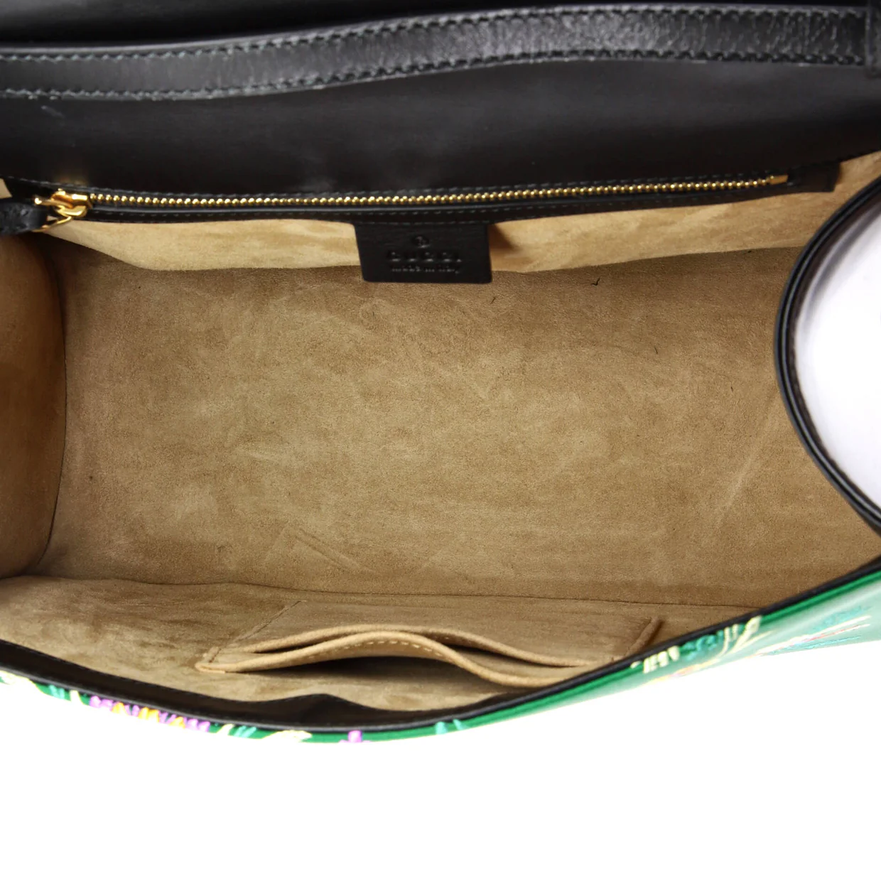 Sylvie Top Handle Bag Floral Jacquard Medium - Deep Luxury