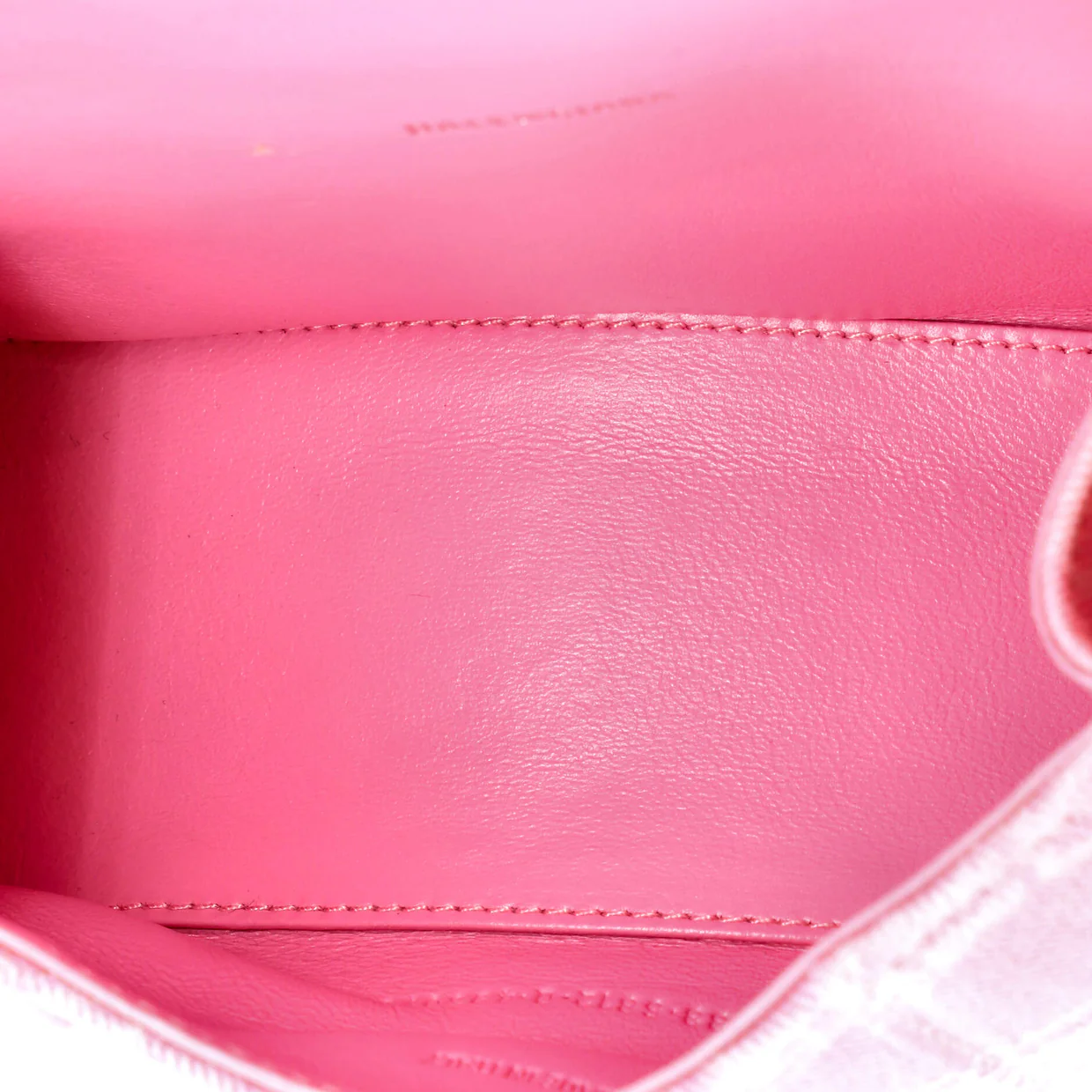 Hourglass Top Handle Bag BB Monogram Denim XS - Deep Luxury