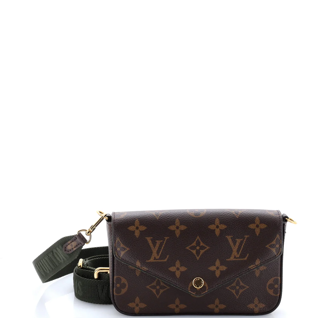 Felicie Strap u0026 Go Handbag Monogram Canvas - Deep Luxury