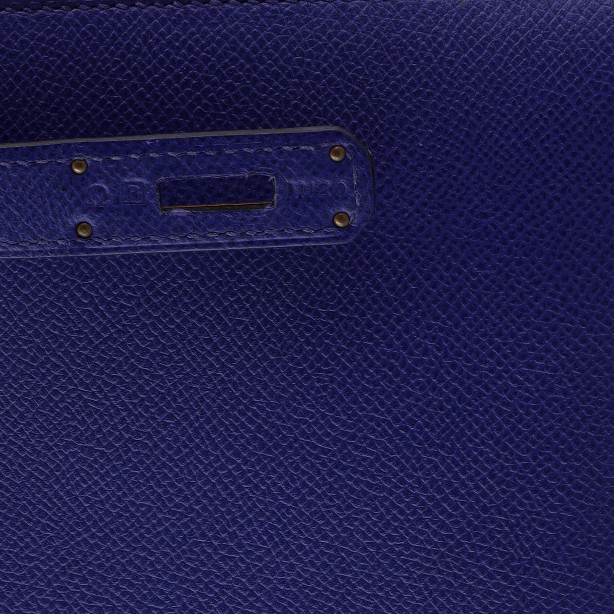 Kelly Handbag Bleu Electrique Epsom with Gold Hardware 32 - Deep Luxury