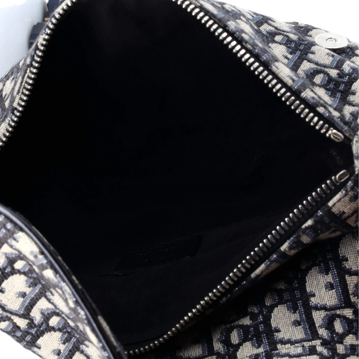 Saddle Crossbody Bag Oblique Canvas - Deep Luxury