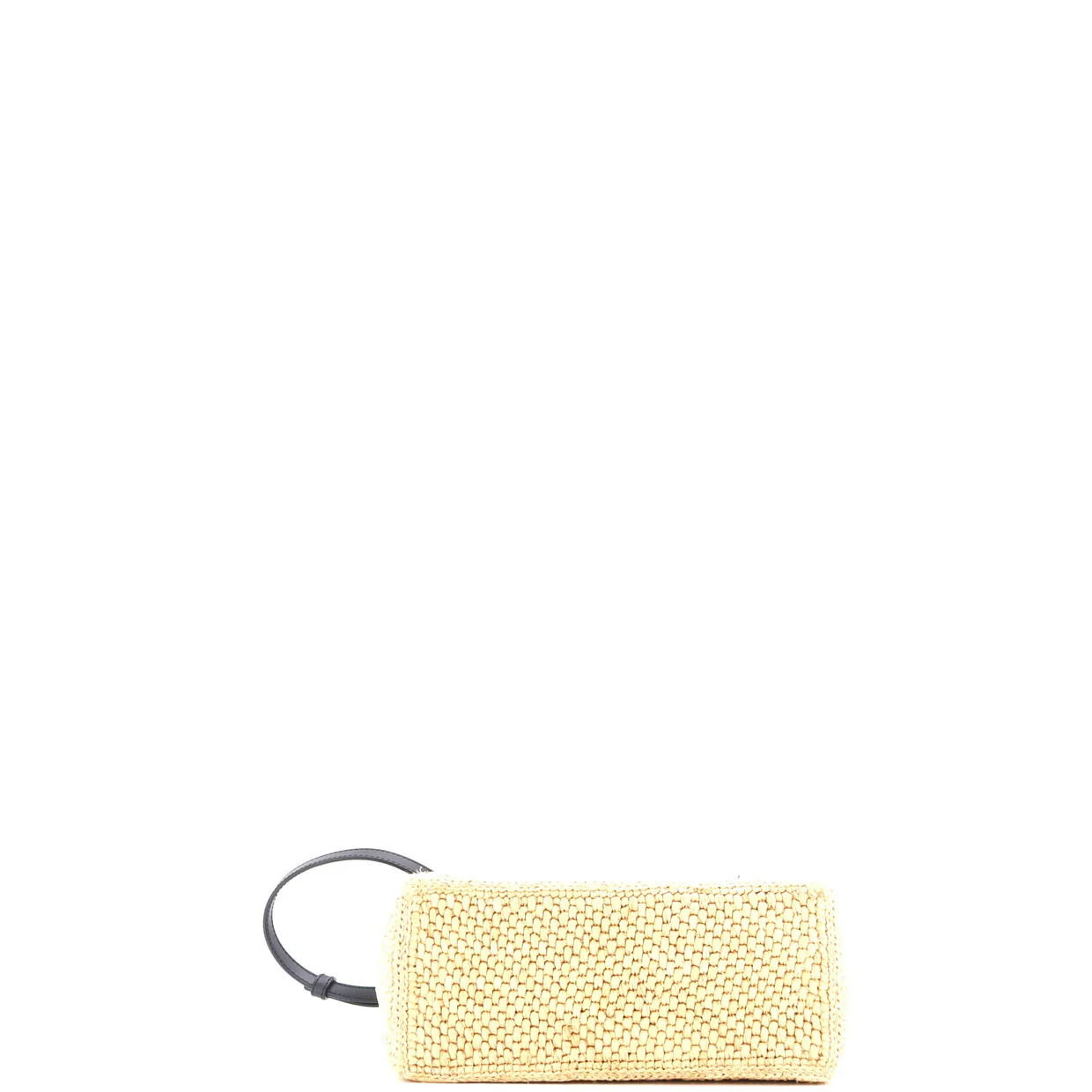 Paula's Ibiza Logo Convertible Tote Raffia Small - Deep Luxury