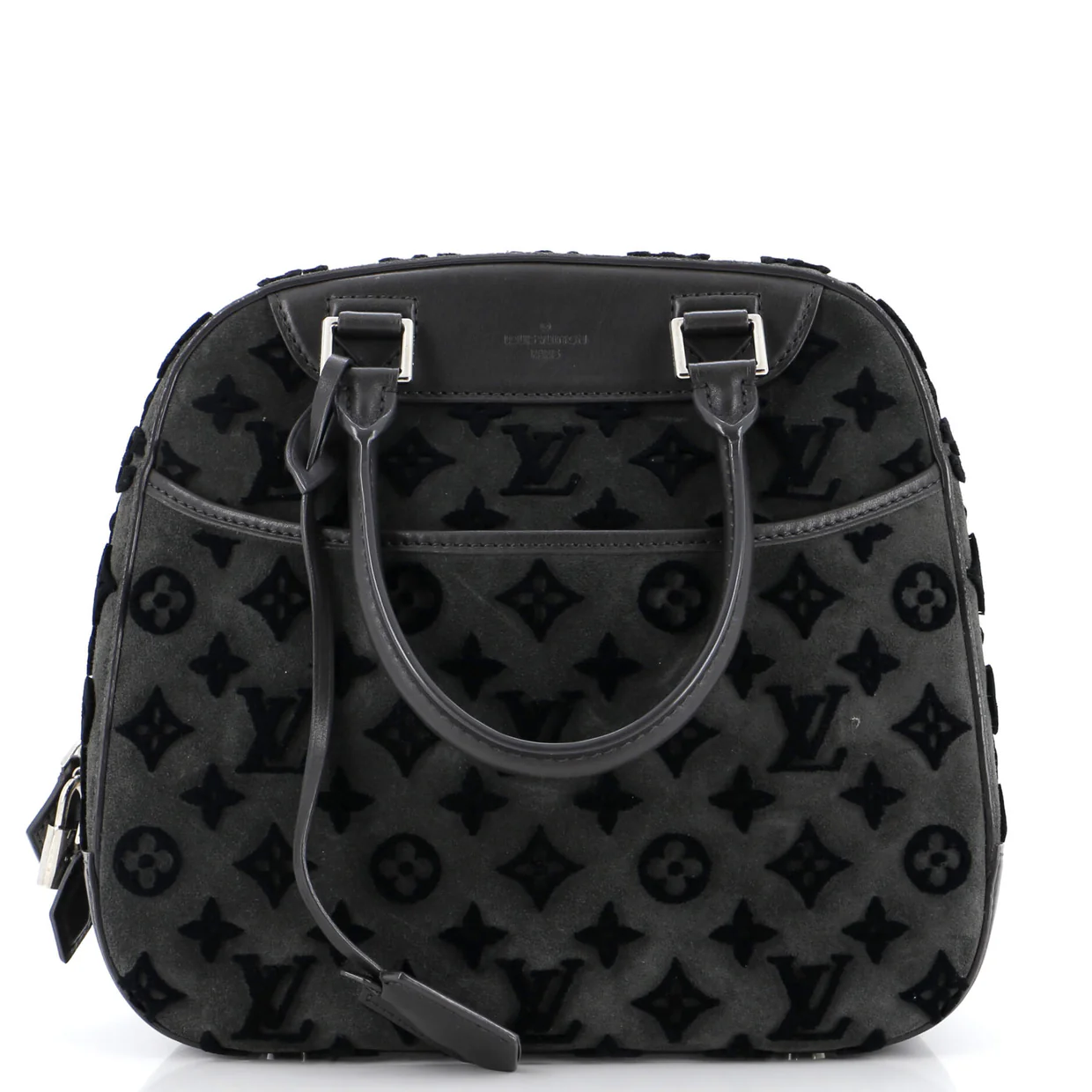 Deauville Cube Bag Monogram Tuffetage Suede - Deep Luxury