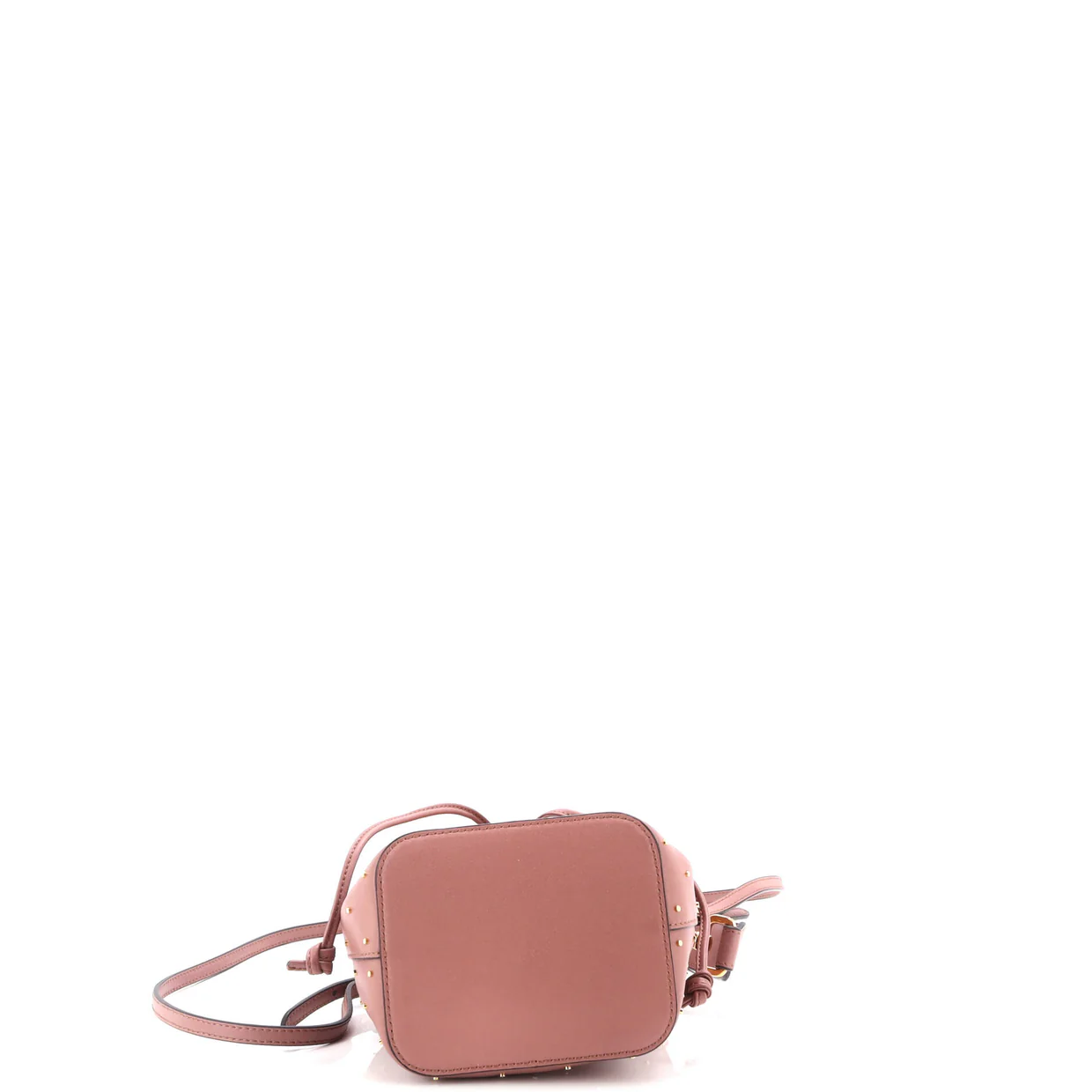 Mon Tresor Bucket Bag Studded Leather Mini - Deep Luxury