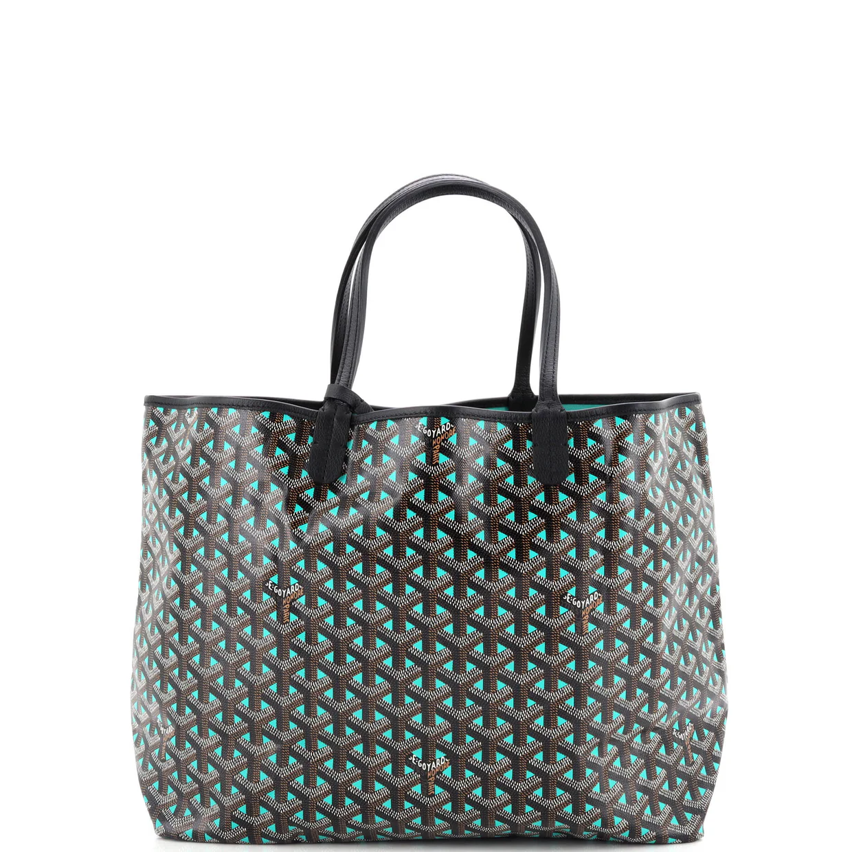 Saint Louis Tote Claire Voie Coated Canvas PM - Deep Luxury