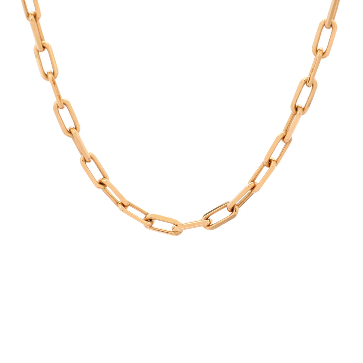 Santos de Cartier Chain Necklace 18K Yellow Gold - Deep Luxury