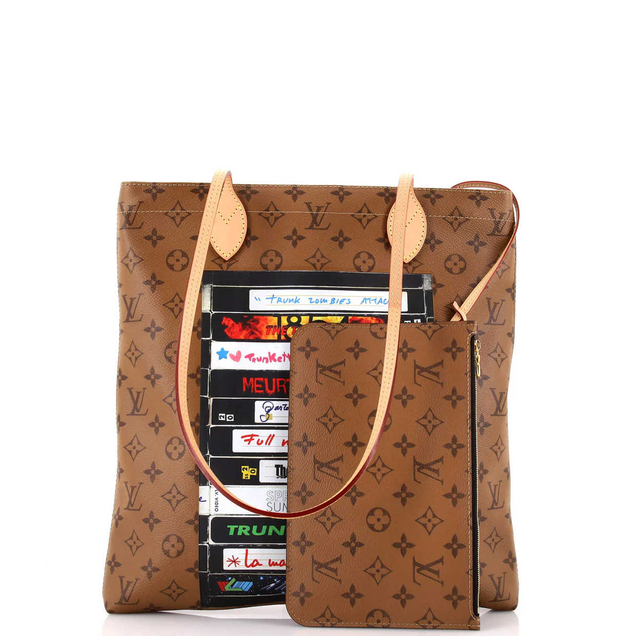 Carry It Tote Limited Edition Video Tape Reverse Monogram Canvas - Deep Luxury
