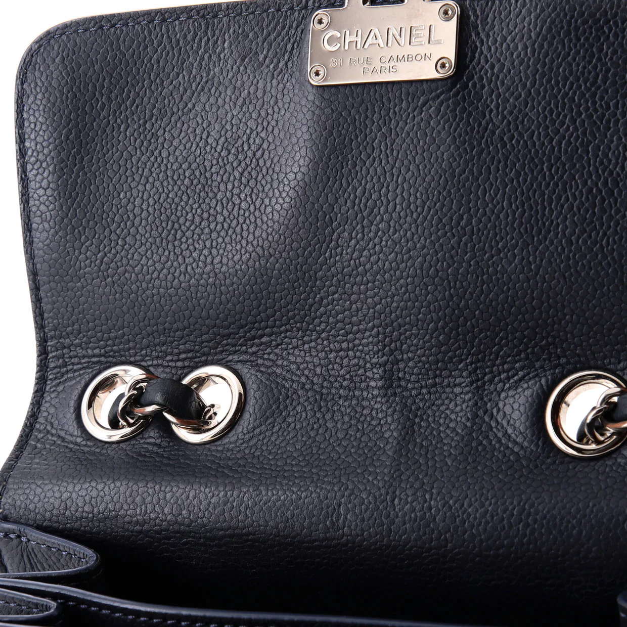 CC Box Flap Bag Quilted Caviar Mini - Deep Luxury