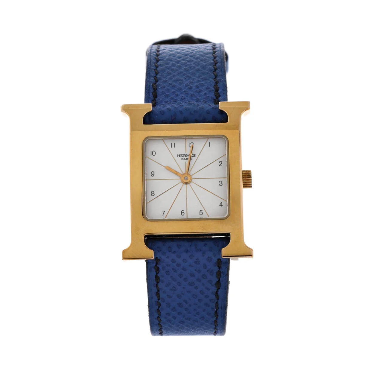 Heure H Quartz Watch Stainless Steel and Leather 21 - Deep Luxury