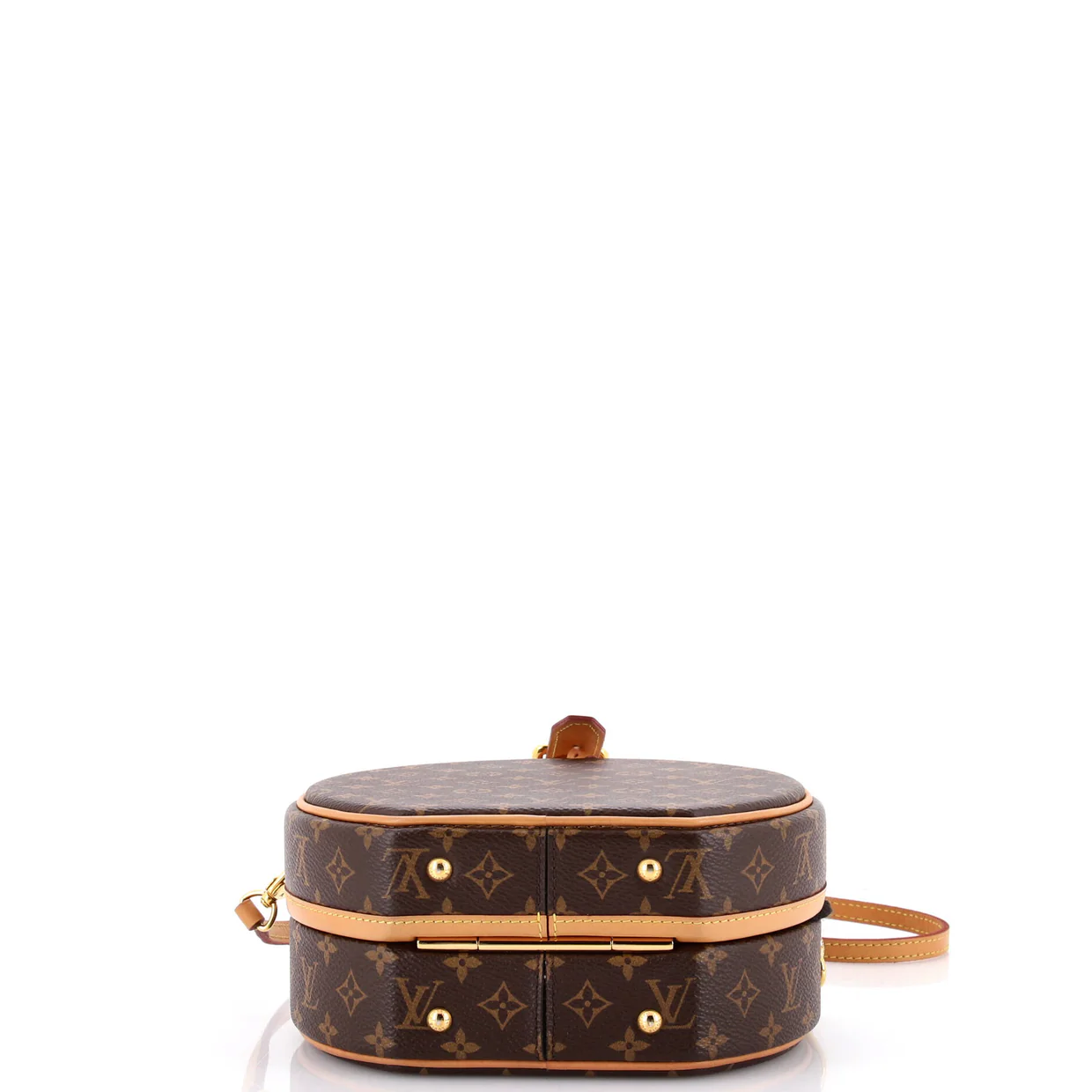 Petite Boite Chapeau Bag Monogram Canvas - Deep Luxury