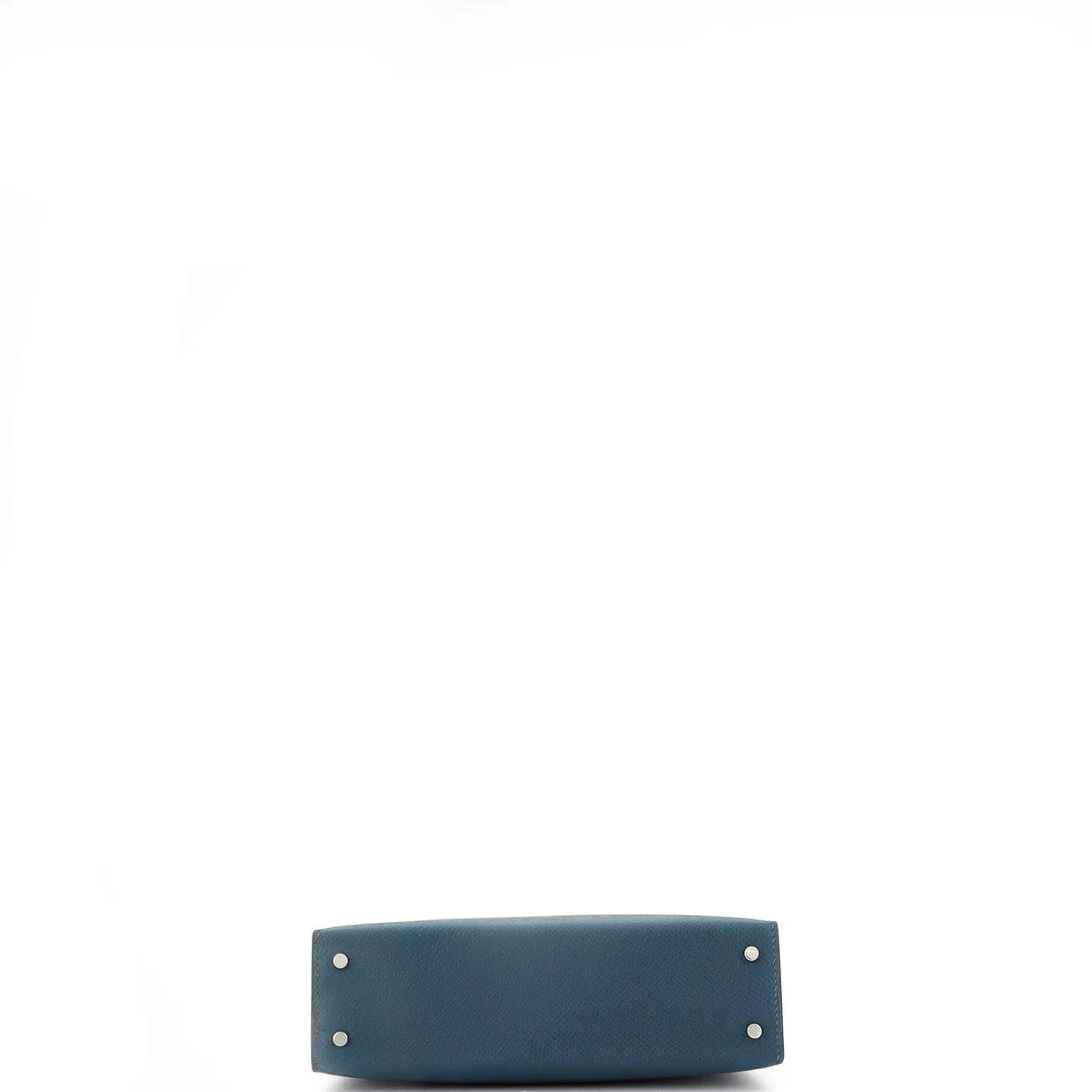 Kelly Mini II Bag Bleu De Prusse Epsom with Electrum Hardware 20 - Deep Luxury