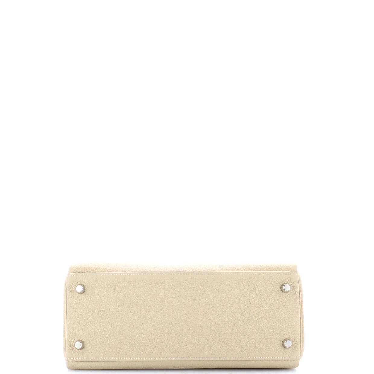 Kelly Handbag Light Togo with Palladium Hardware 28 - Deep Luxury