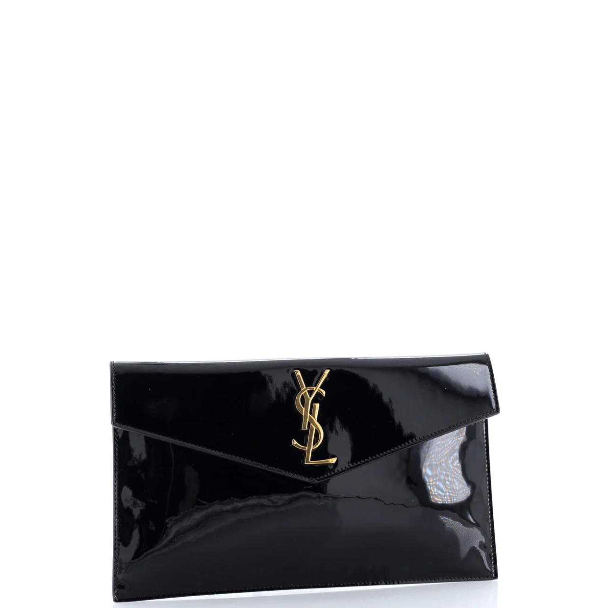 Uptown Pouch Patent - Deep Luxury
