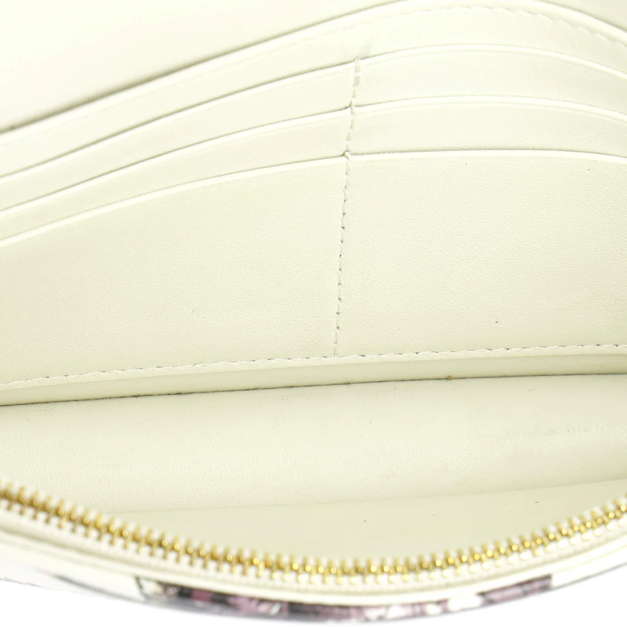 Caro Wallet on Chain Pouch Printed Leather - Deep Luxury