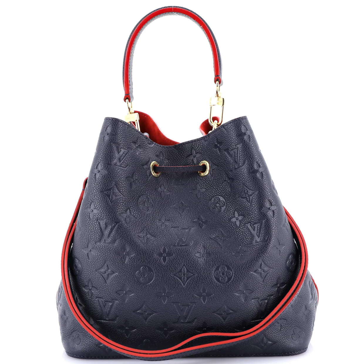 NeoNoe Handbag Monogram Empreinte Leather MM - Deep Luxury
