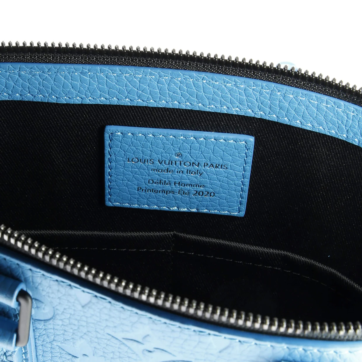 Sac Plat Messenger Bag Monogram Taurillon Leather - Deep Luxury