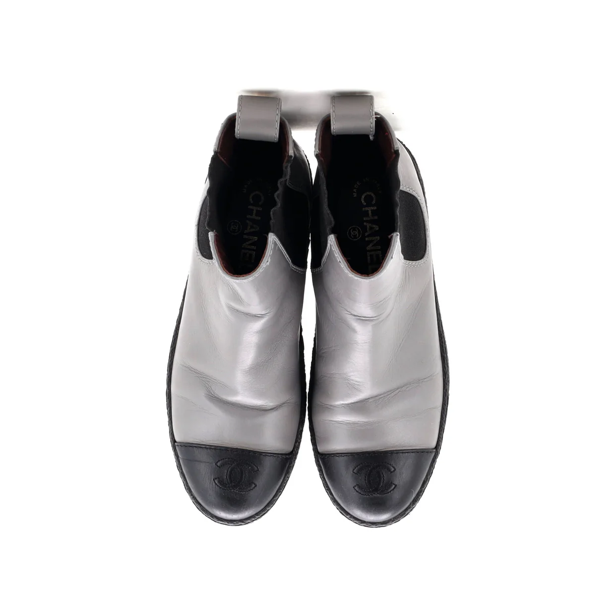 Women's CC Turnlock Cap Toe Chelsea Boots Leather - Deep Luxury