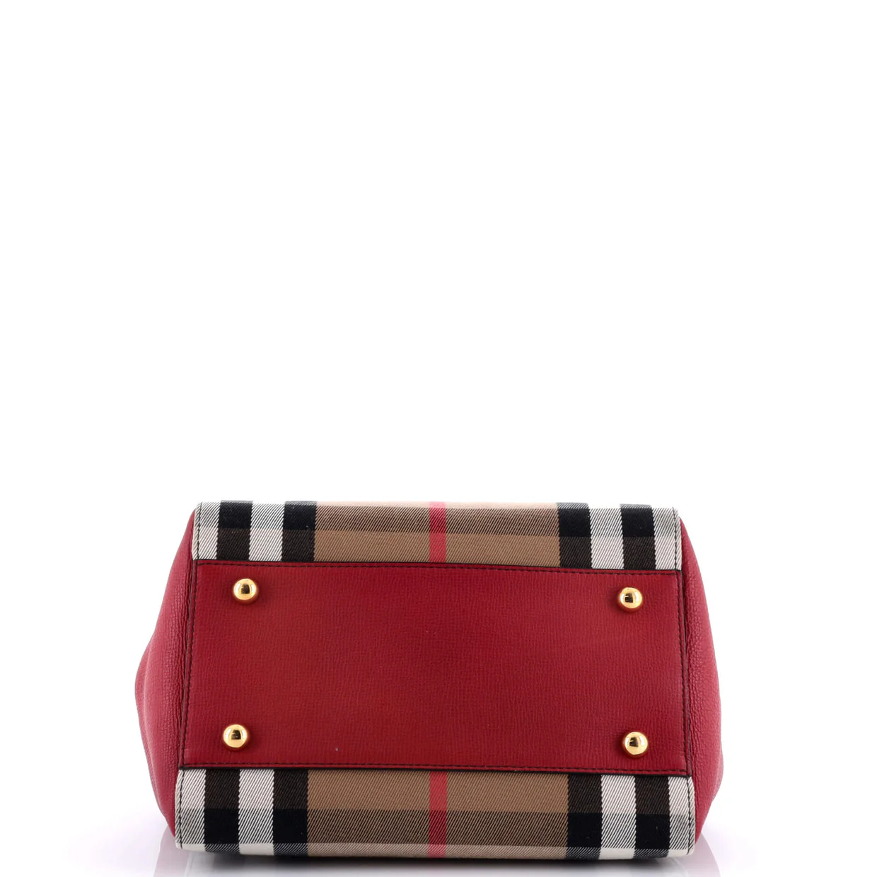 Canterbury Tote House Check Canvas Small - Deep Luxury