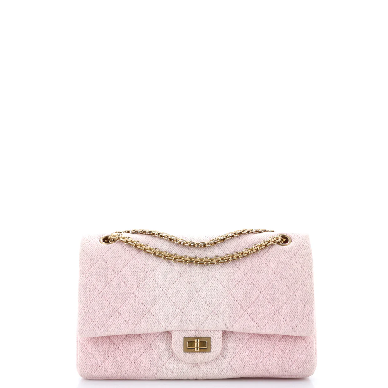 Reissue 2.55 Flap Bag Quilted Ombre Denim 225 - Deep Luxury