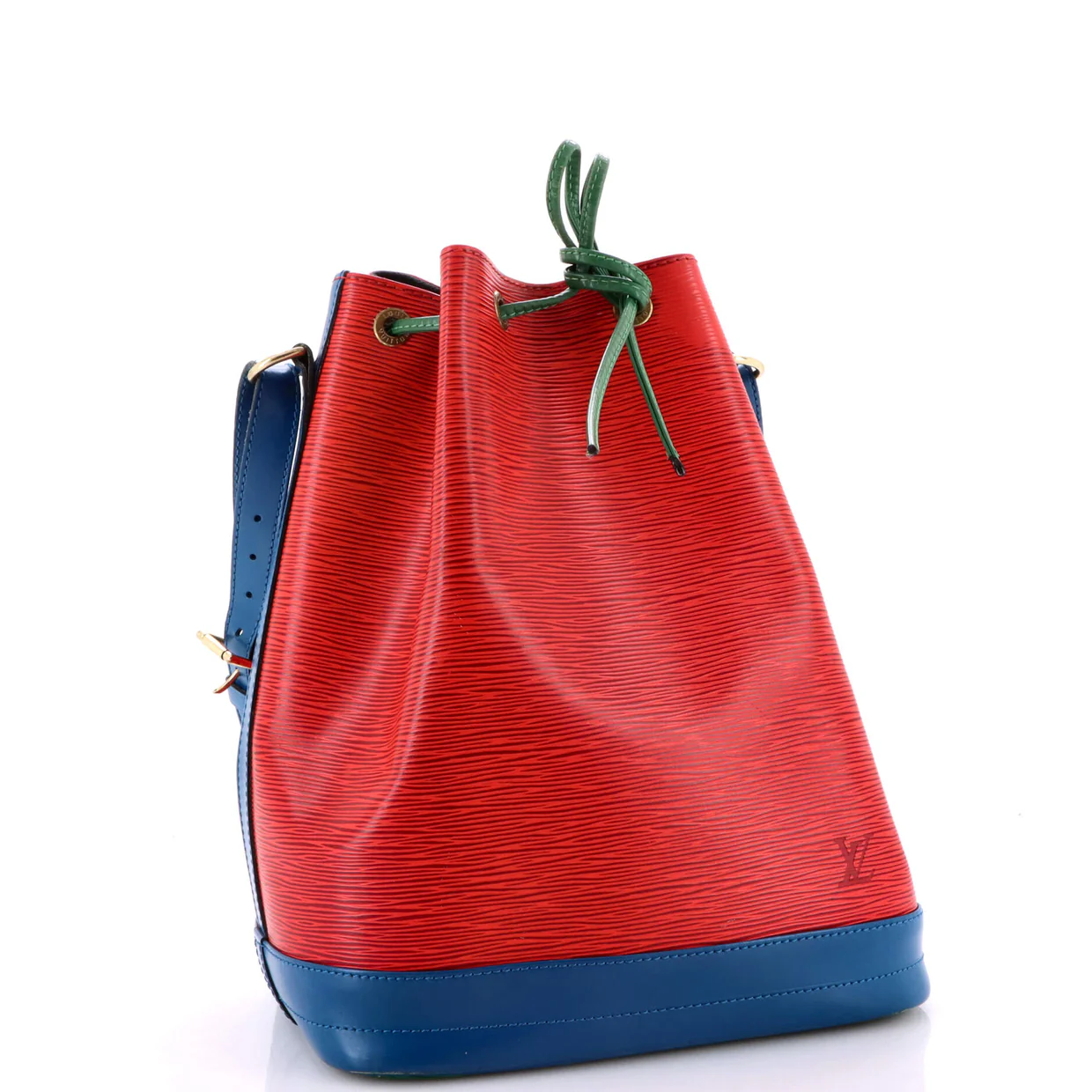 Tricolor Noe Handbag Epi Leather Large - Deep Luxury