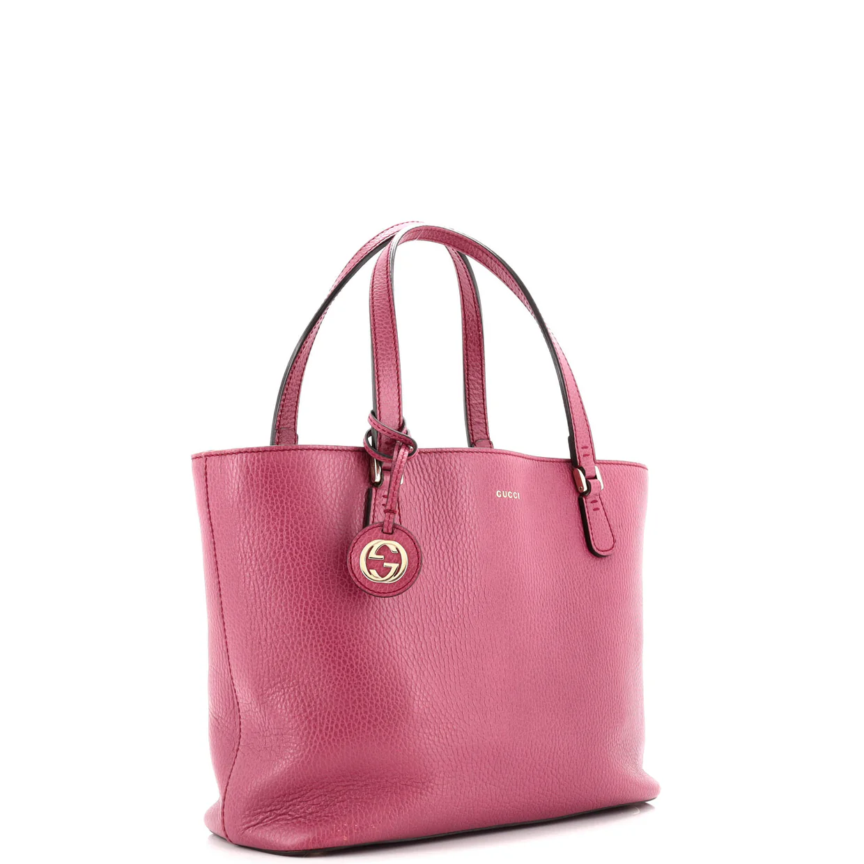 Lady Dollar Shopping Tote Leather Small - Deep Luxury