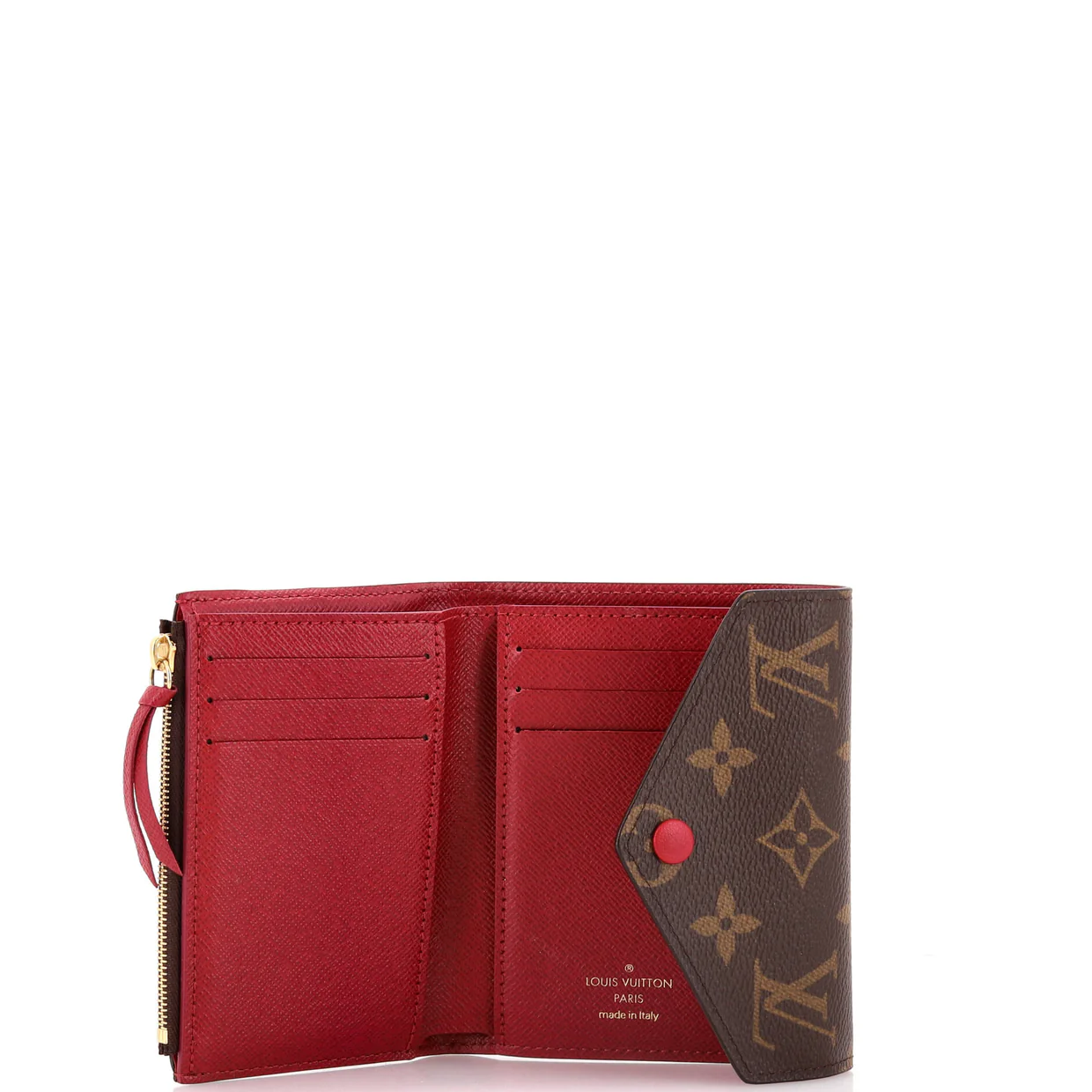 Victorine Wallet Damier - Deep Luxury