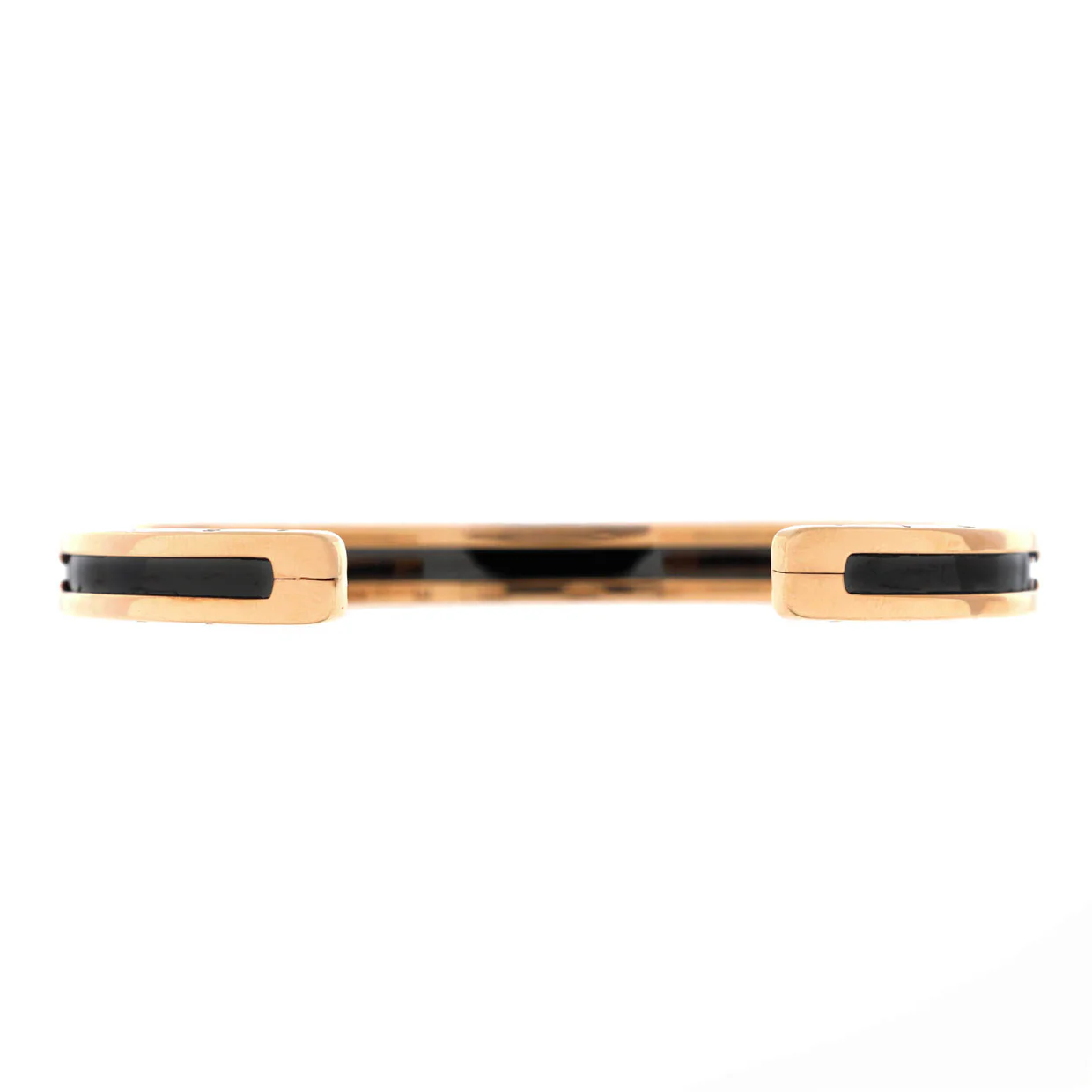 B.Zero1 Cuff Bracelet 18K Rose Gold and Stainless Steel - Deep Luxury