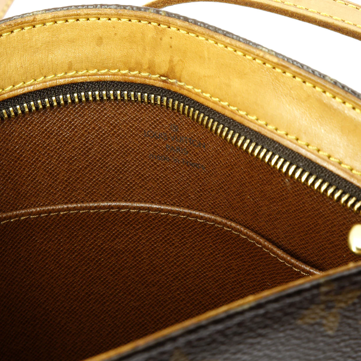 Drouot Handbag Monogram Canvas - Deep Luxury