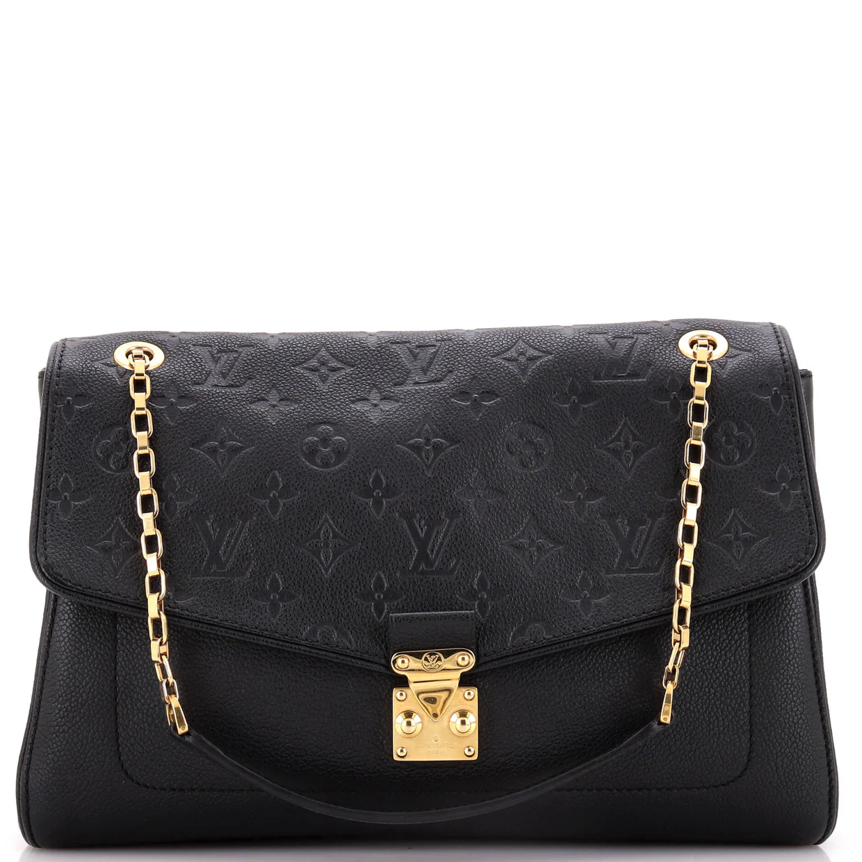 Saint Germain Handbag Monogram Empreinte Leather MM - Deep Luxury