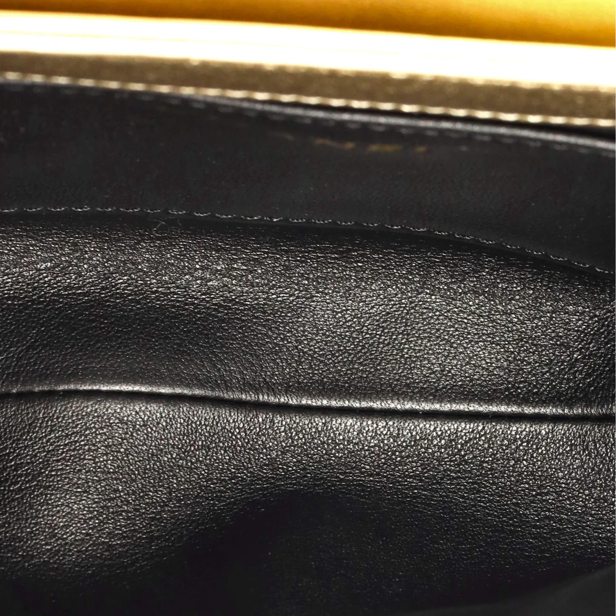 Crystal Logo Letters Chain Handle Flap Bag Quilted Lambskin Mini - Deep Luxury