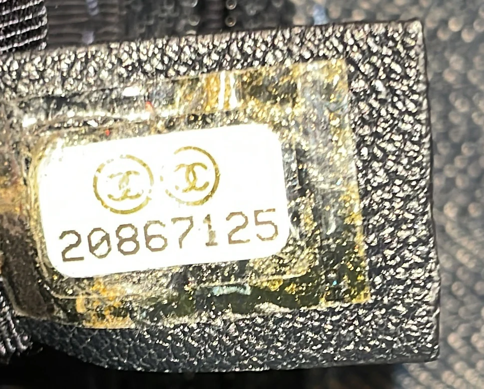 Boy Flap Bag Chevron Denim New Medium - Deep Luxury