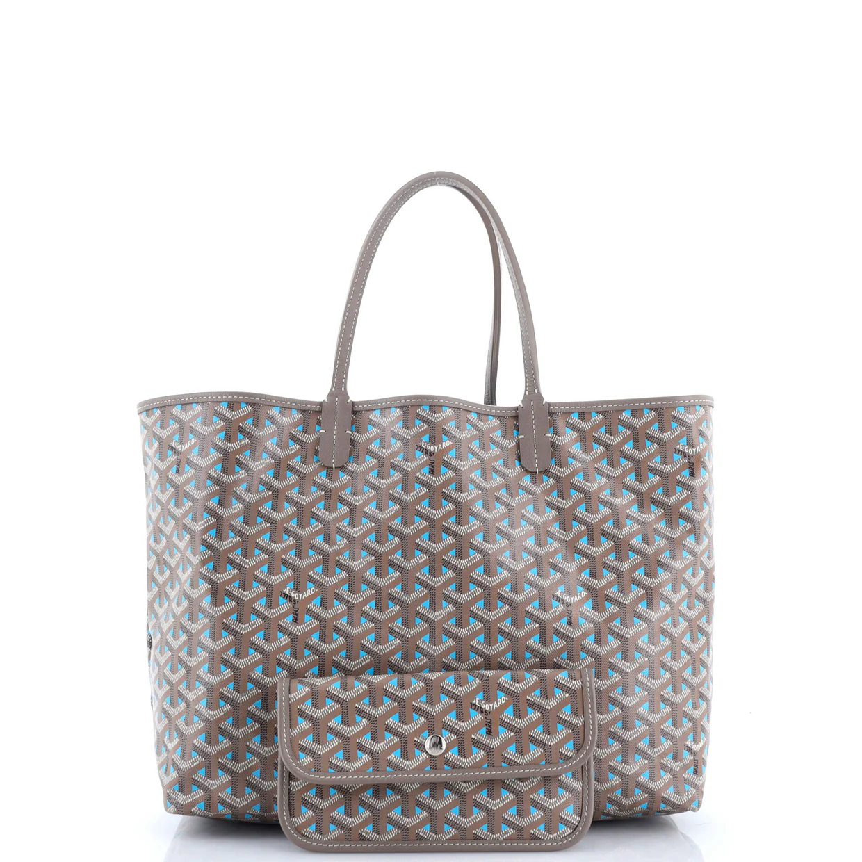 Saint Louis Tote Claire Voie Coated Canvas PM - Deep Luxury