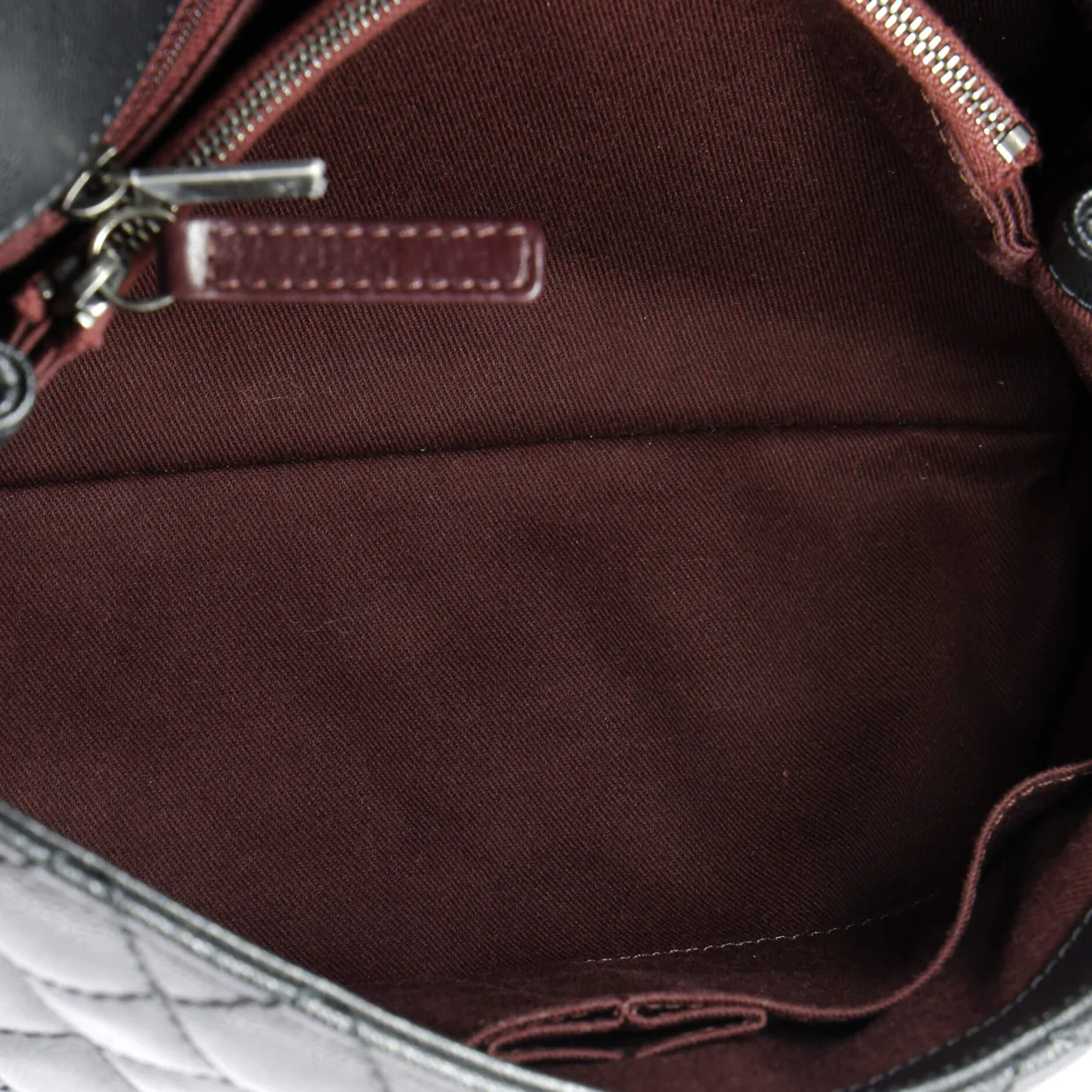 Coco Top Handle Bag Quilted Caviar Medium - Deep Luxury