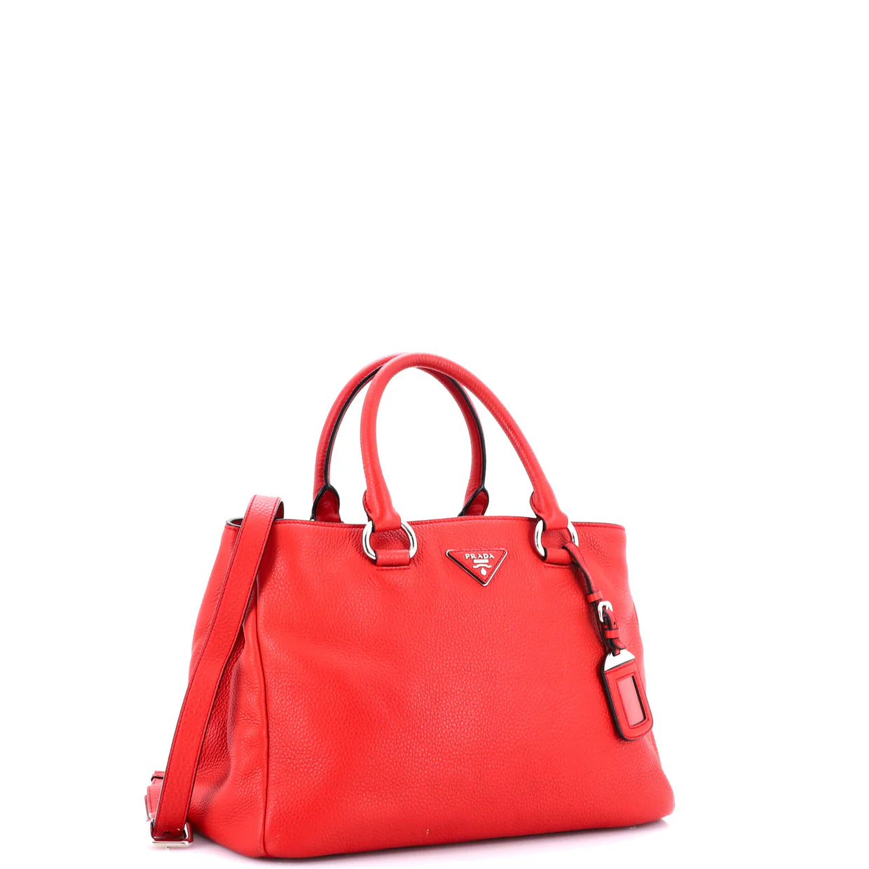 Convertible Shopping Tote Vitello Daino Medium - Deep Luxury