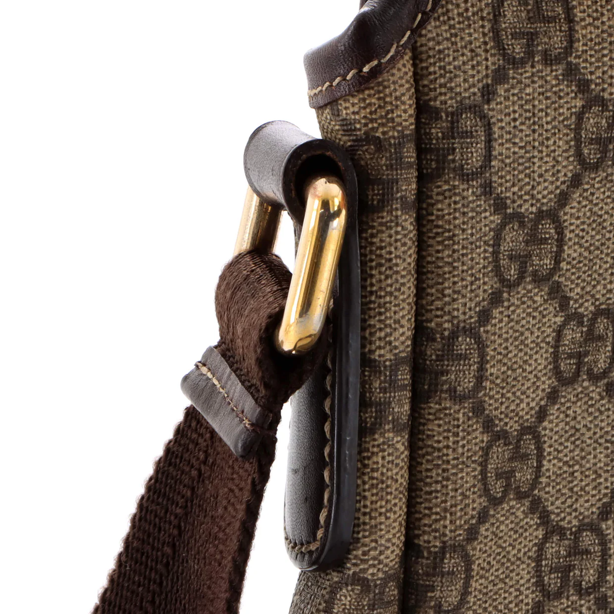 Flap Messenger GG Coated Canvas Small - Deep Luxury