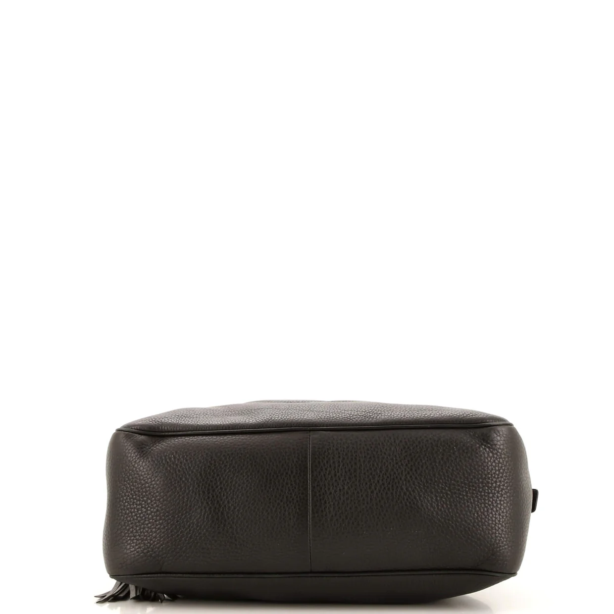 Soho Chain Zip Shoulder Bag Leather Medium - Deep Luxury