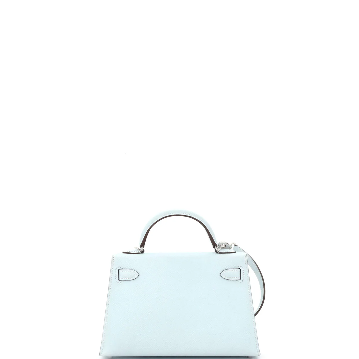 Kelly Mini II Bag Bleu Brume Epsom with Palladium Hardware 20 - Deep Luxury