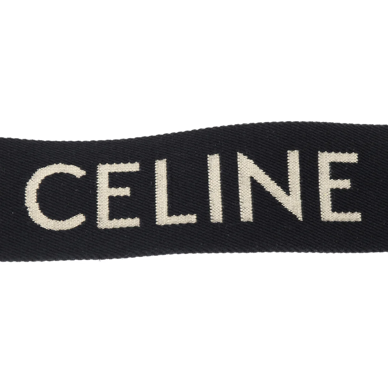 Logo Shoulder Strap Jacquard Wool Long - Deep Luxury