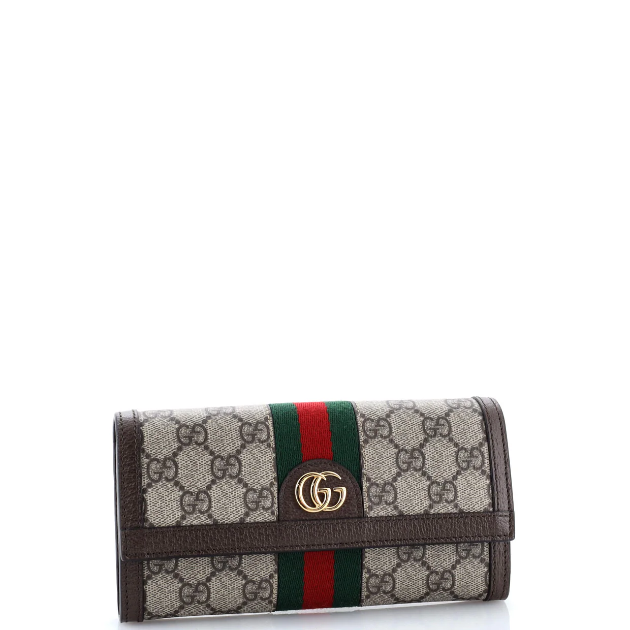 Ophidia Continental Wallet GG Coated Canvas - Deep Luxury