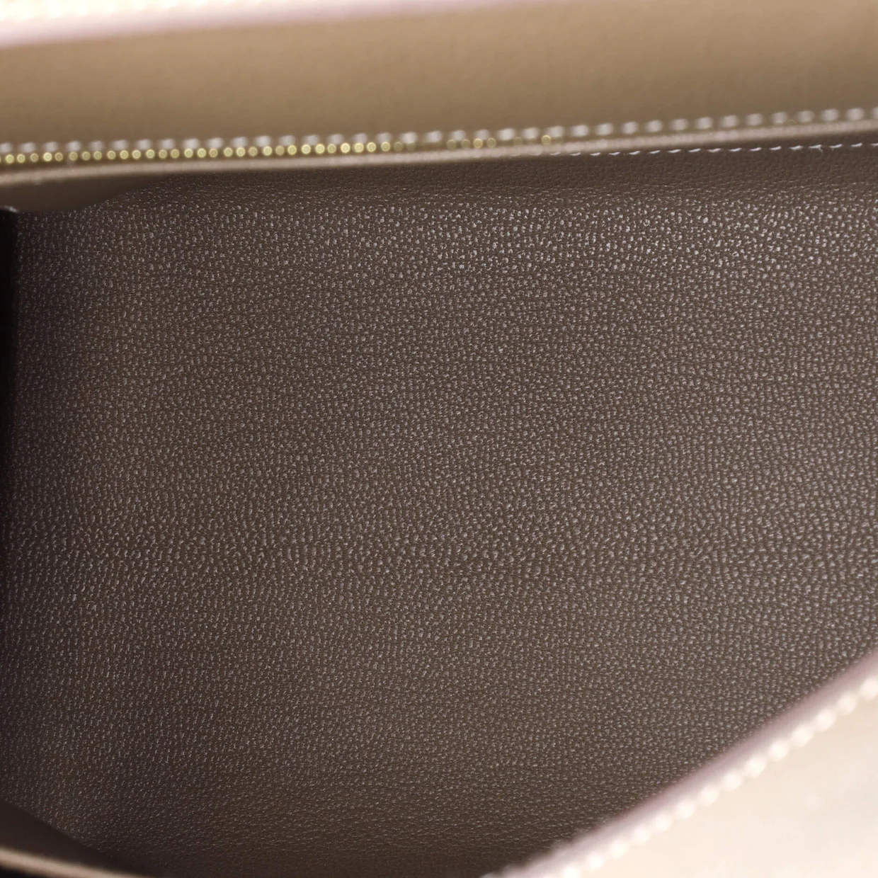 Kelly Handbag Grey Epsom with Gold Hardware 25 - Deep Luxury