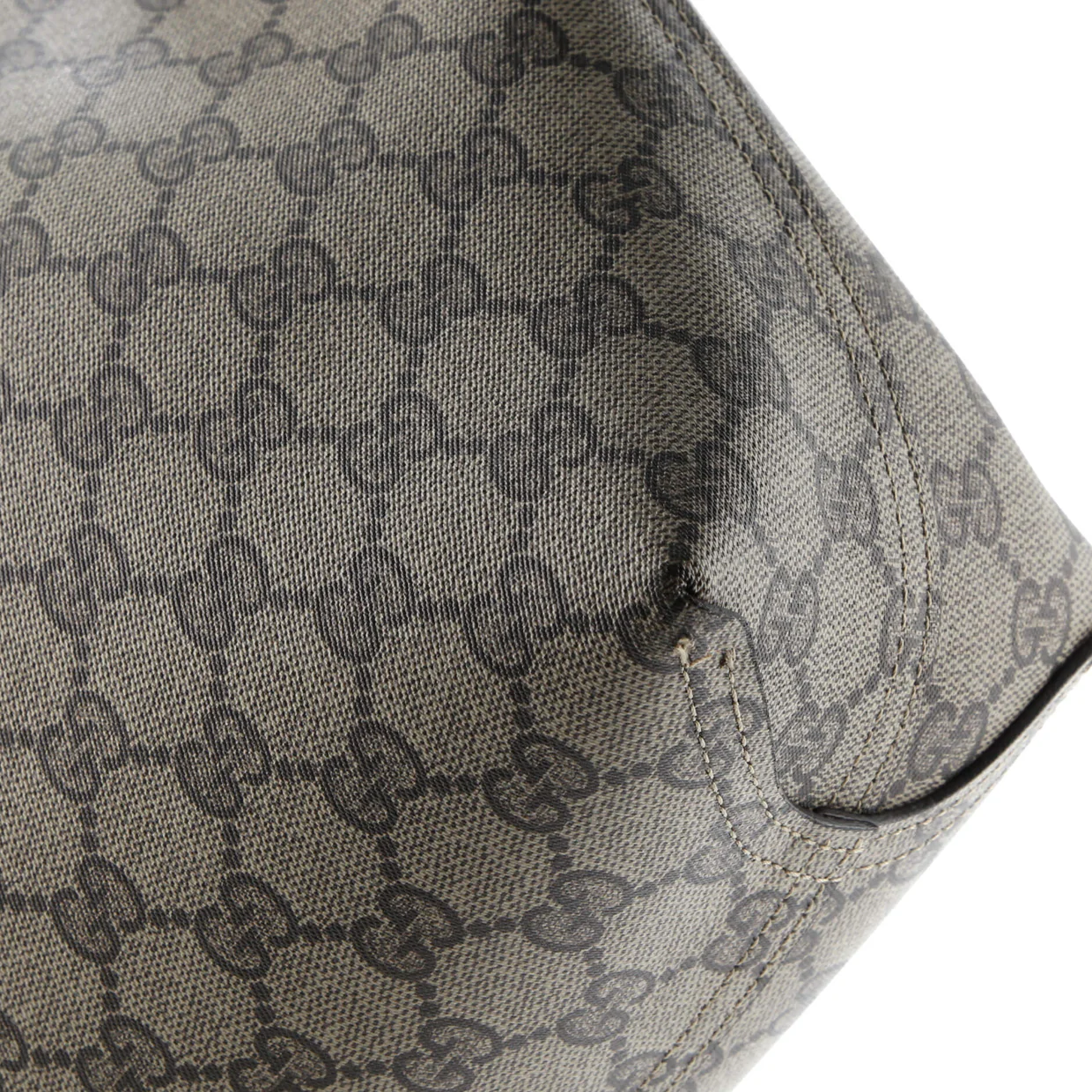 Reversible Tote GG Print Leather Small - Deep Luxury