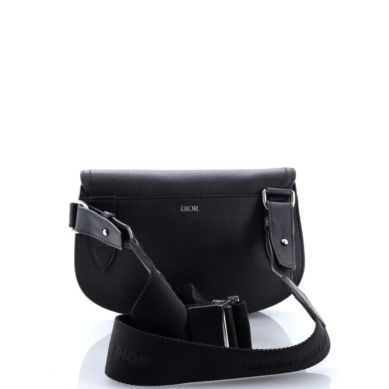 Saddle Messenger Pouch Leather - Deep Luxury