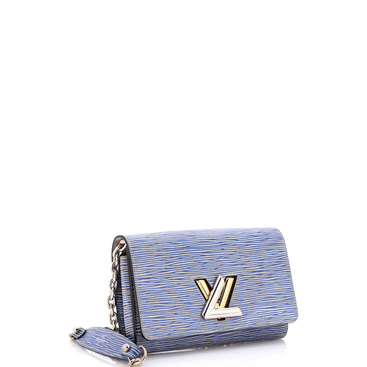 Twist Chain Wallet Epi Leather - Deep Luxury