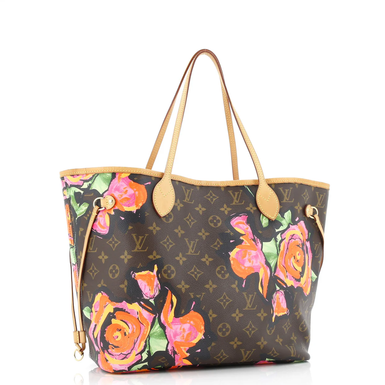 Neverfull Tote Limited Edition Monogram Roses MM - Deep Luxury