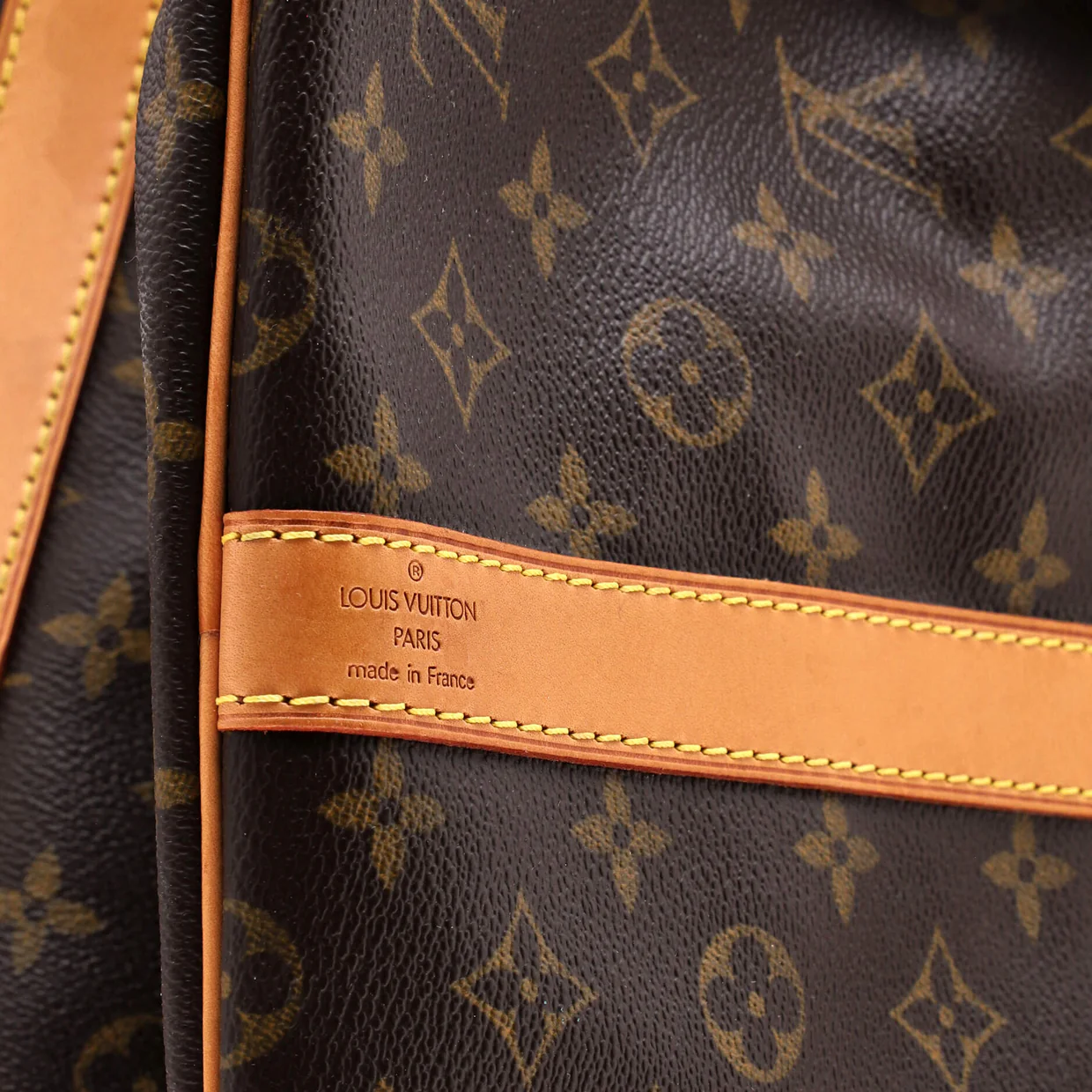 Keepall Bandouliere Bag Monogram Canvas 60 - Deep Luxury