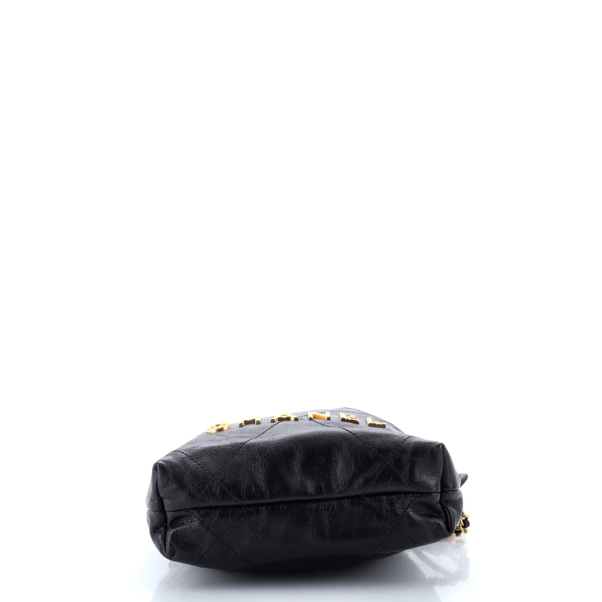 22 Chain Hobo Quilted Calfskin with Pearl Chain Mini - Deep Luxury