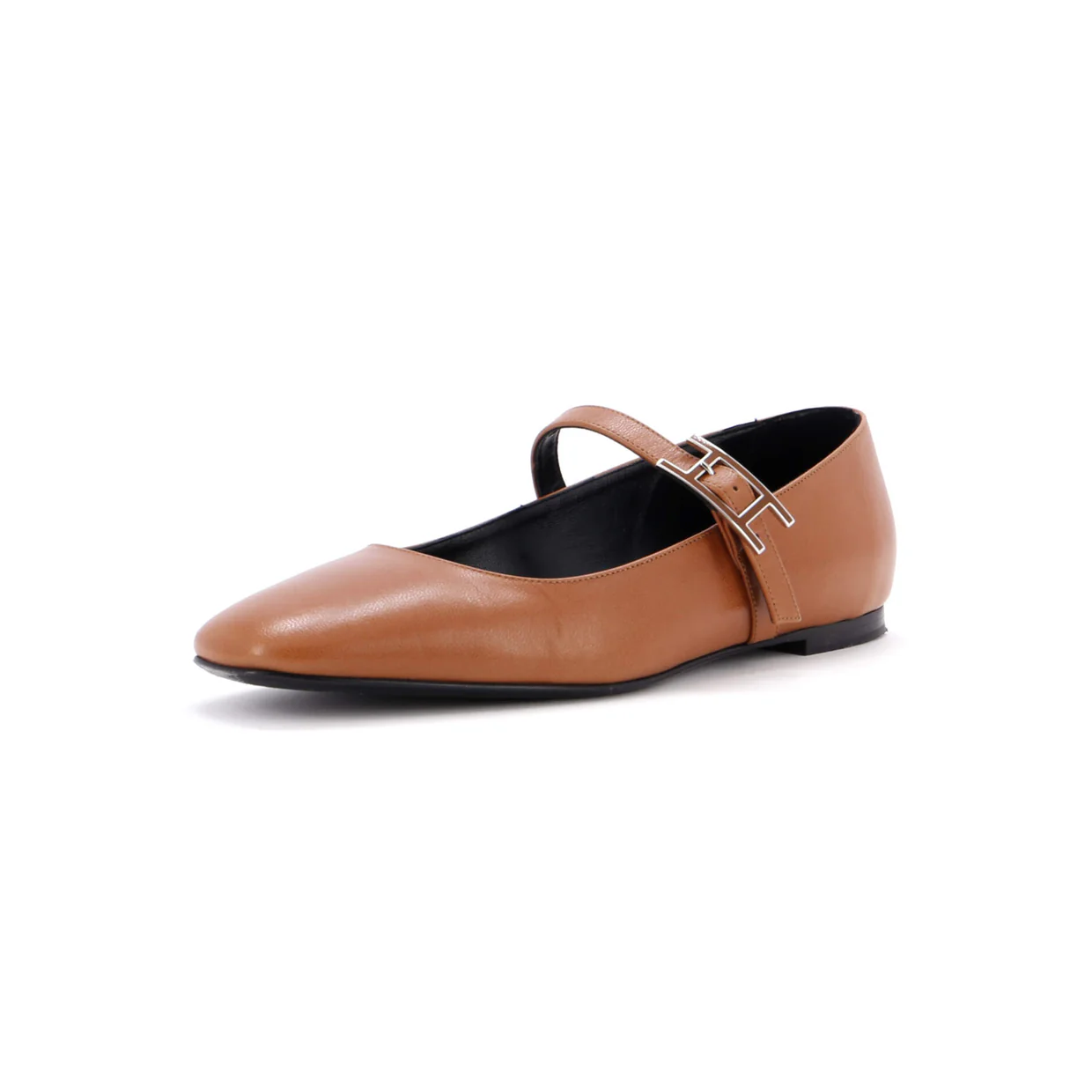 Women's Jane Flats Leather - Deep Luxury